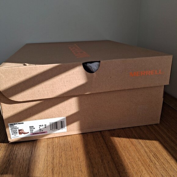 Merrell | Shiloh II Warm Leather Boots (Camel) | Women's US 10.5 - Picture 11 of 11